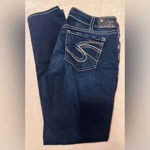 Women’s Silver Suki Mid Skinny Super Stretch Jeans 32/31